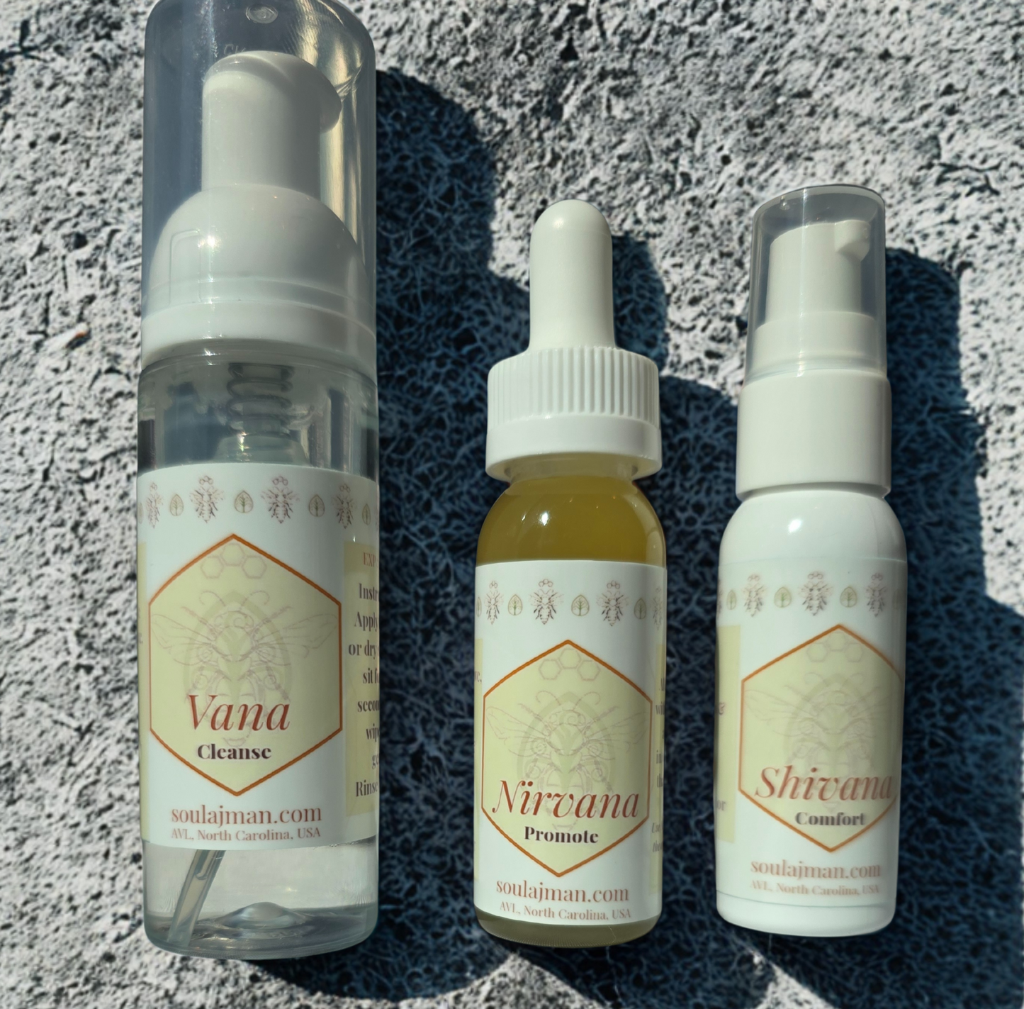 Vana-Herbal Foaming Cleanser for HS Flares, Wound Prone & Sensitive Skin